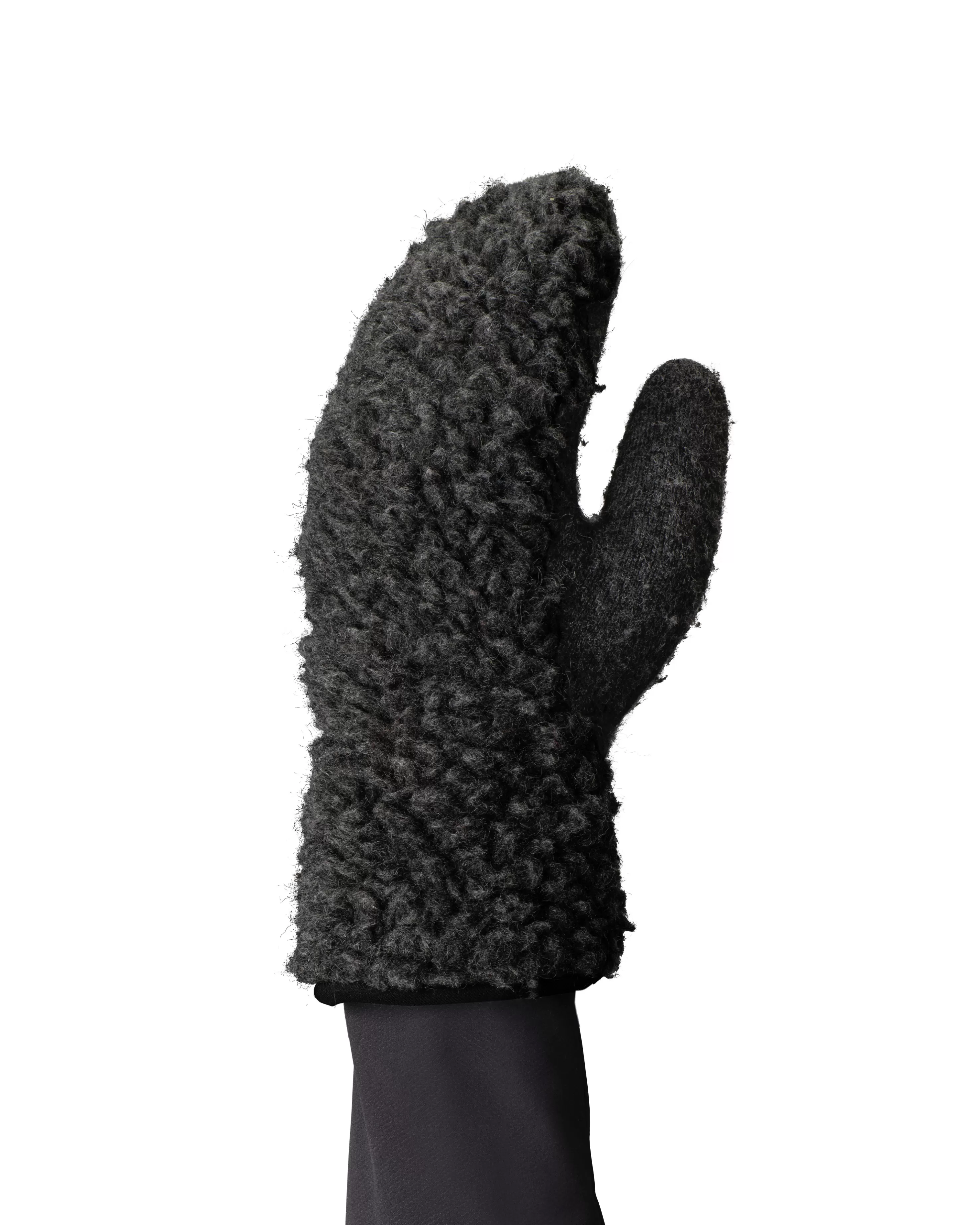 Clearance Norrøna /29 Wool Pile Liner Mittens Caviar Black