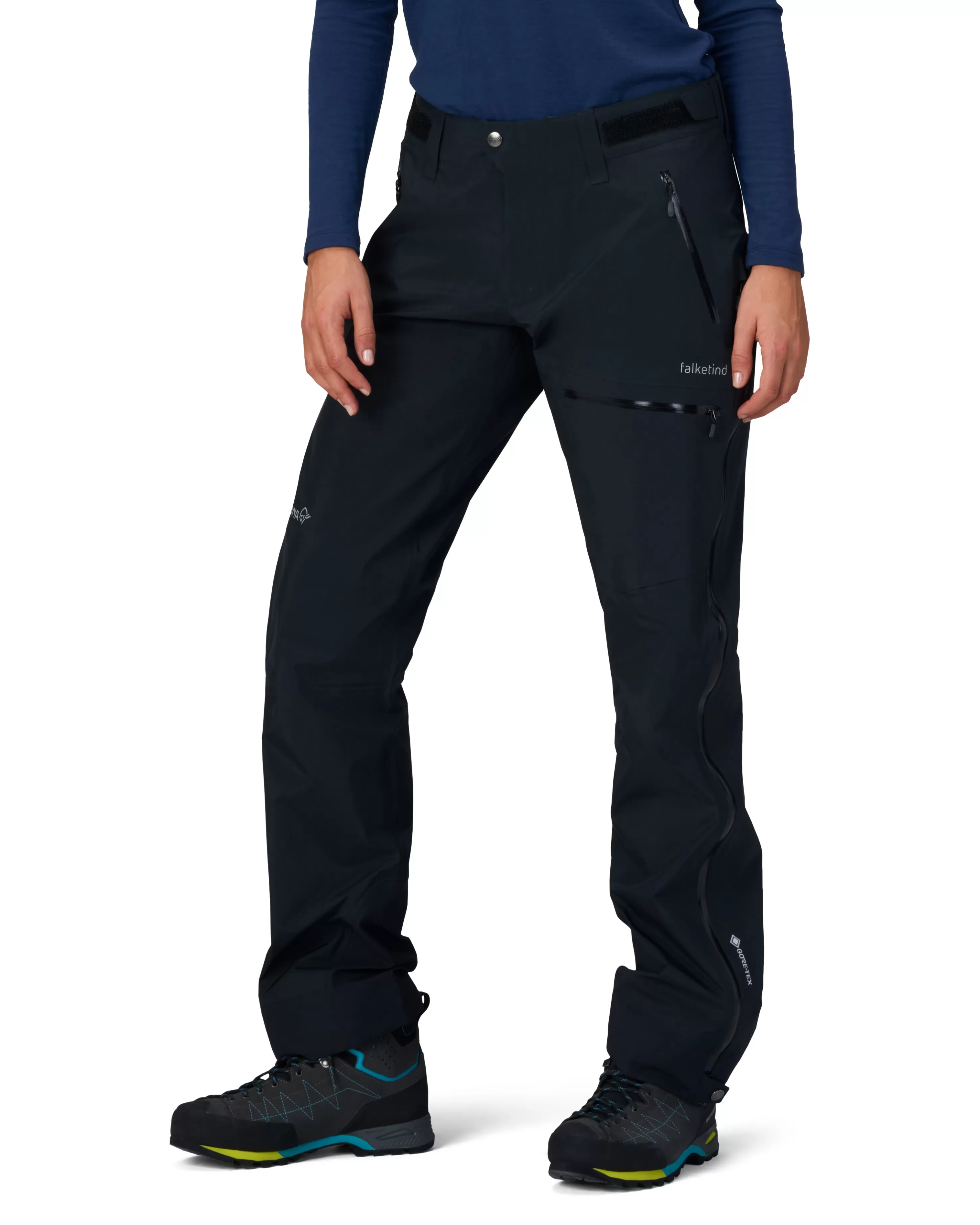 Cheap Norrøna Falketind Gore-Tex Pants W's Caviar Black