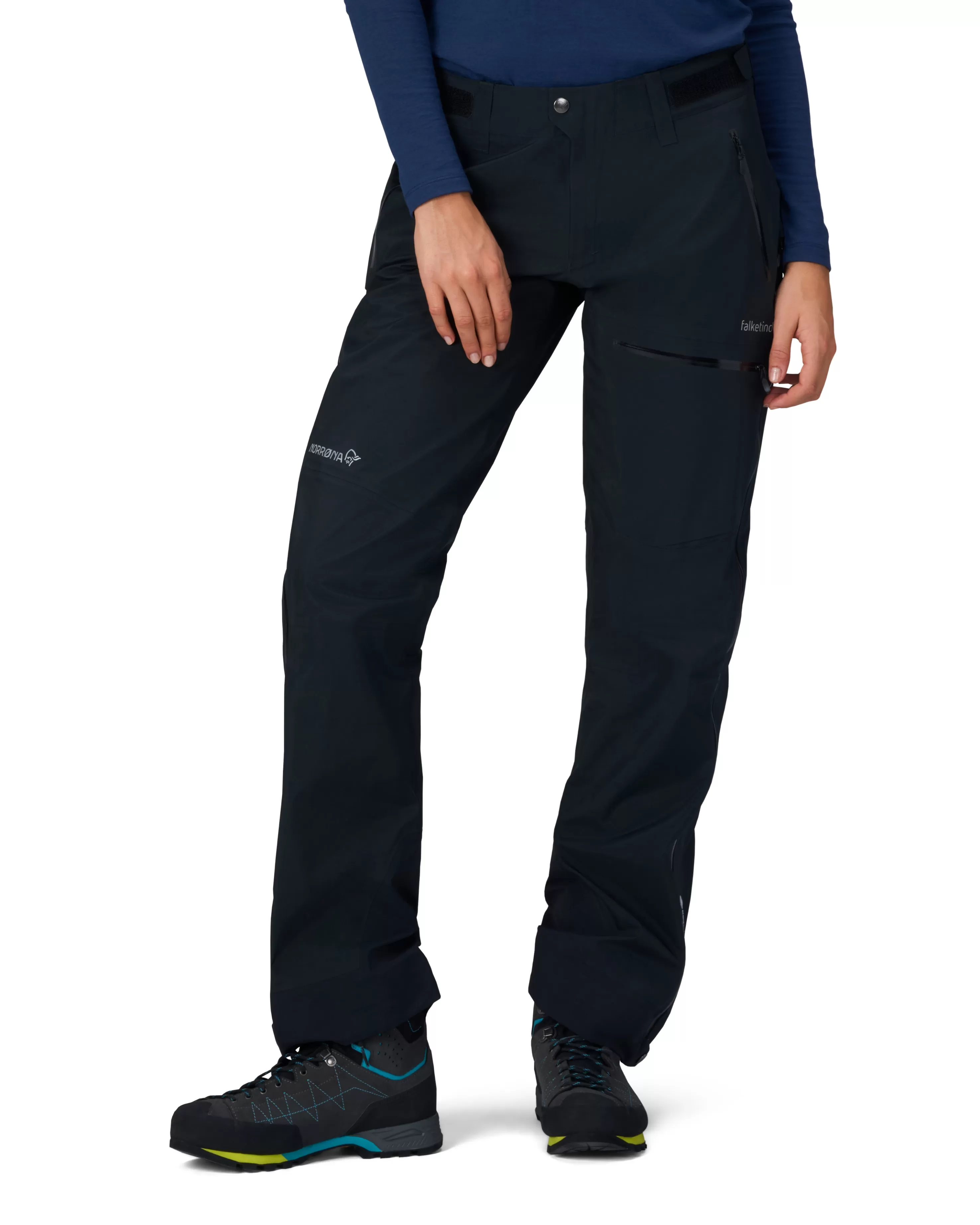 Cheap Norrøna Falketind Gore-Tex Pants W's Caviar Black