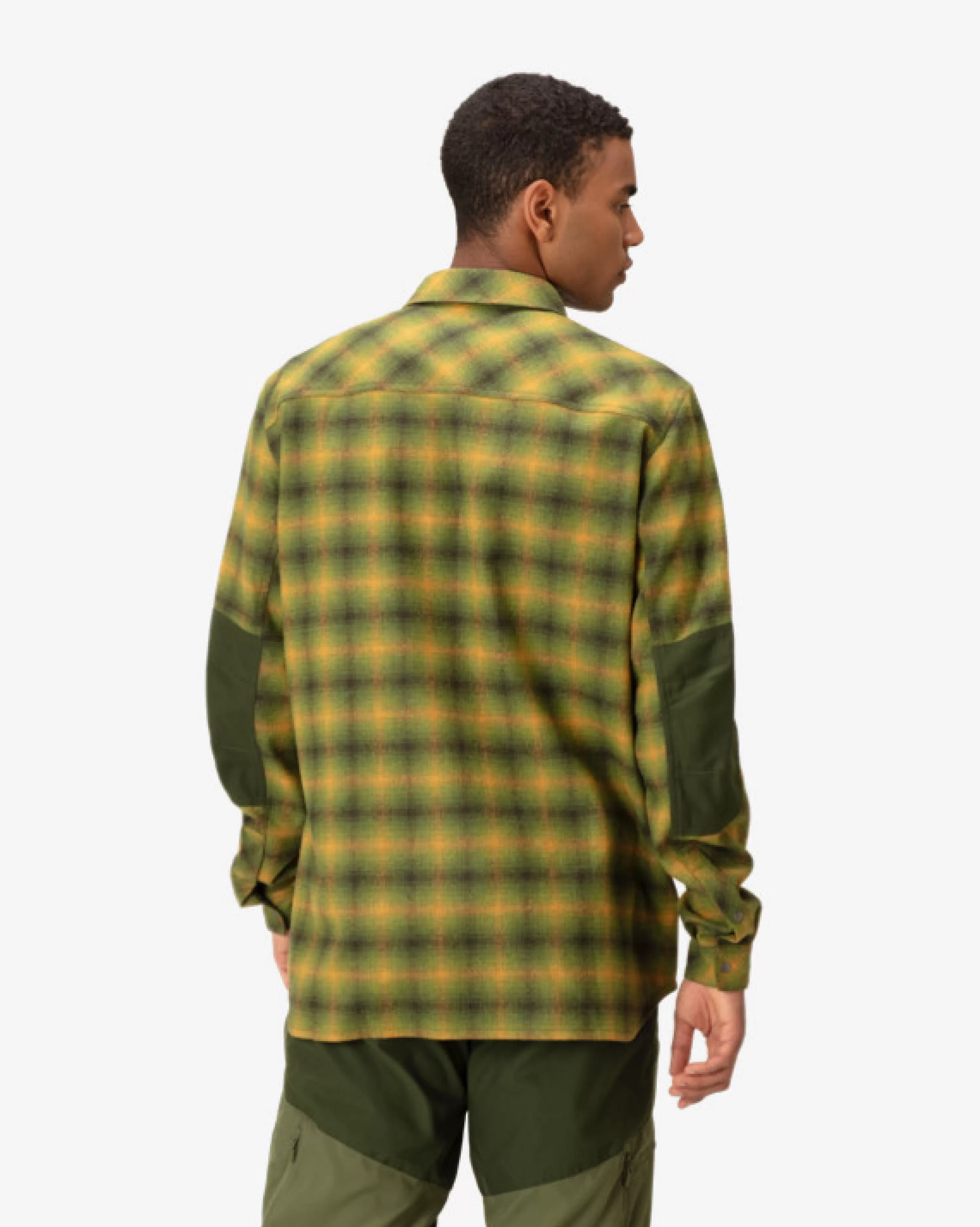 Discount Norrøna Finnskogen Wool Shirt M's Olive Night