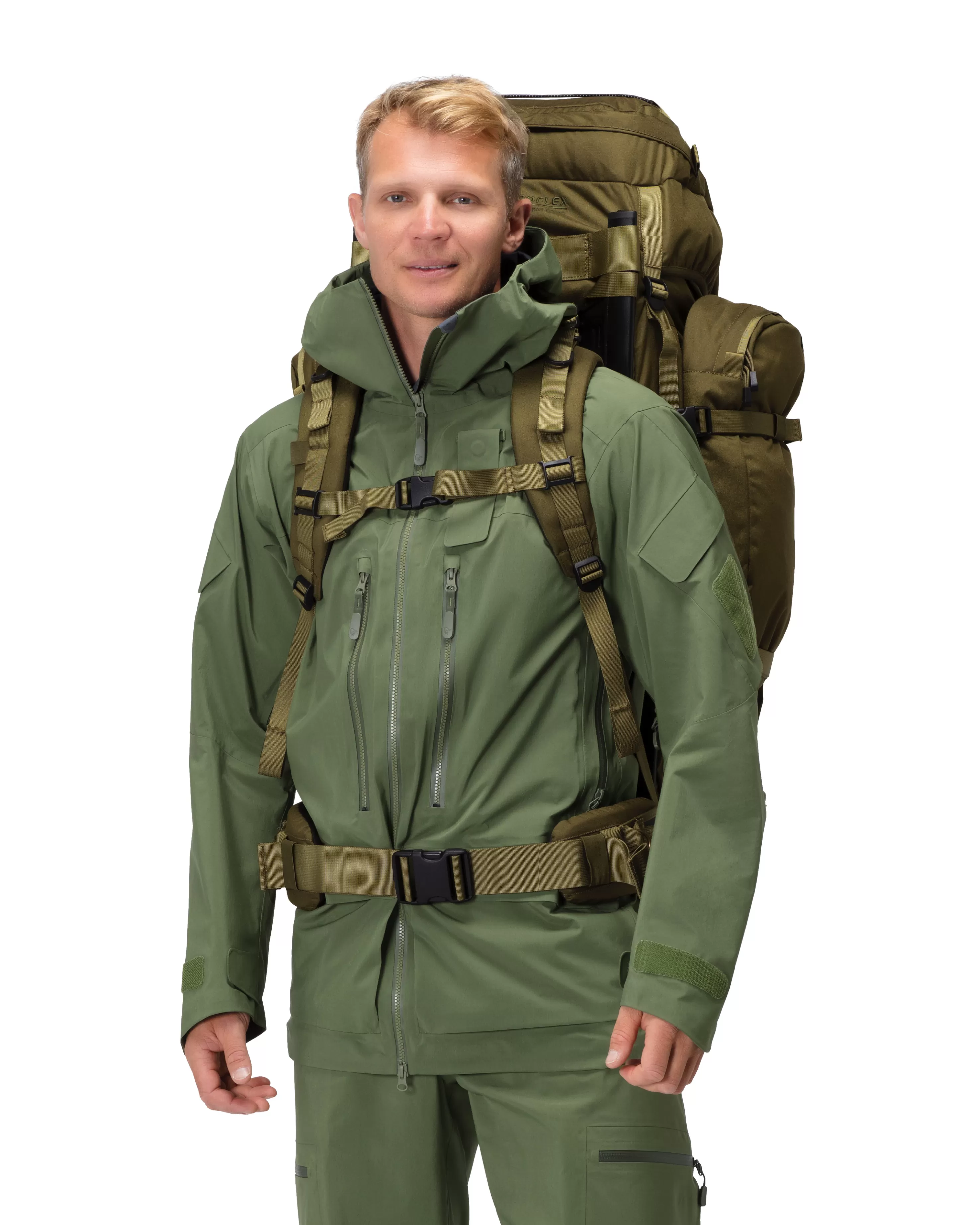 Cheap Norrøna Recon 125L Synkroflex Pack Military Green