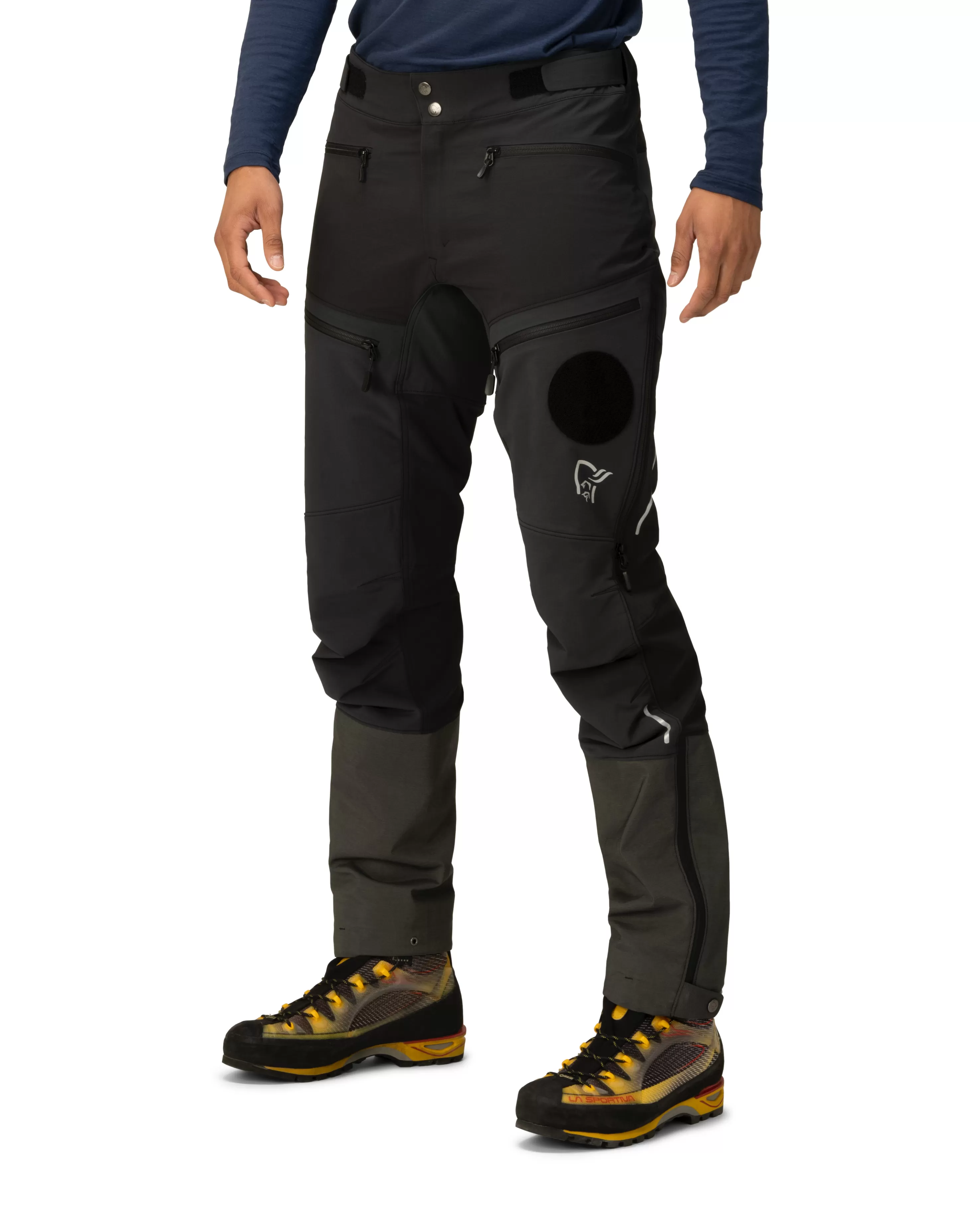 Flash Sale Norrøna Trollveggen Flex1 Rescue Pants M's Caviar Black