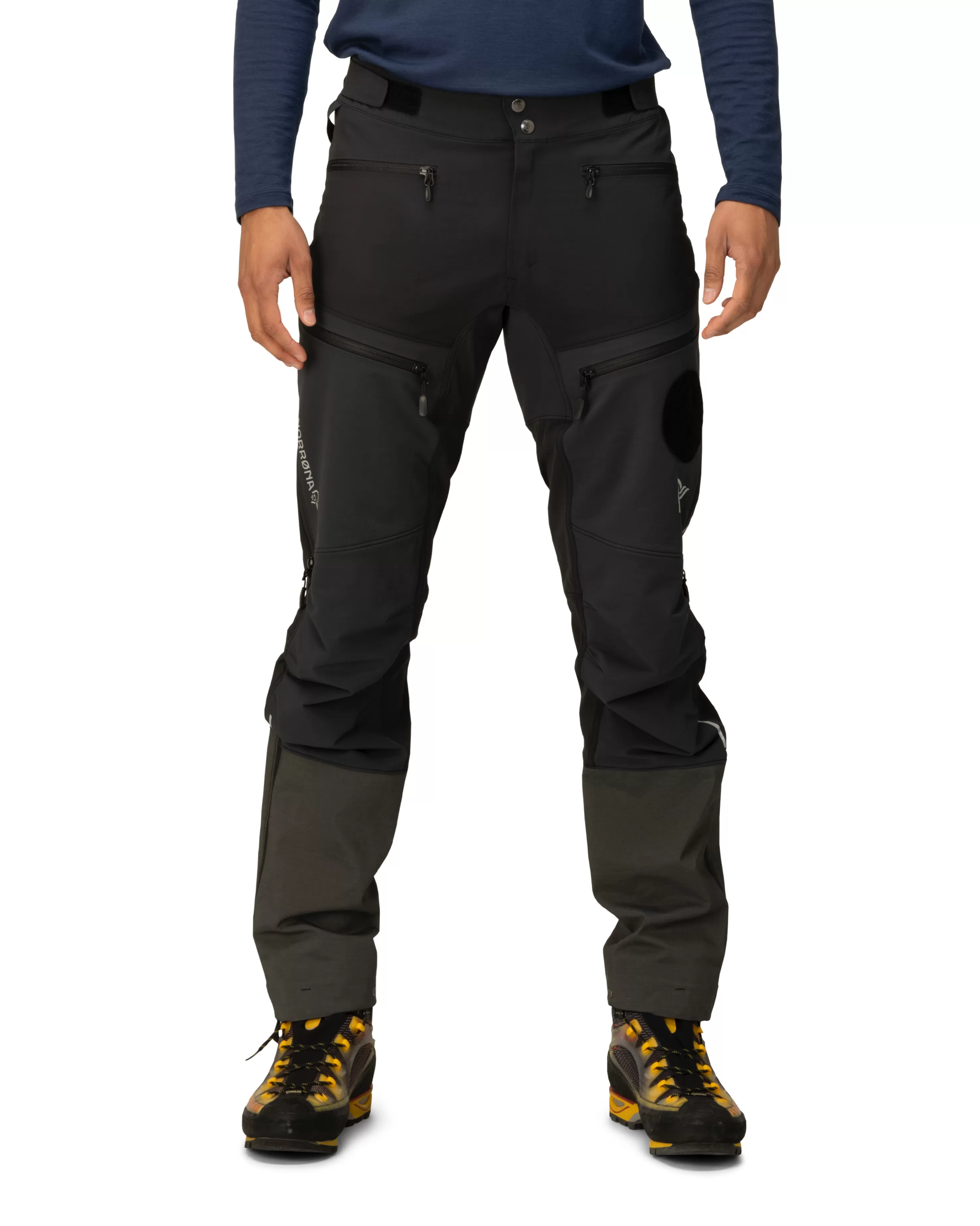 Flash Sale Norrøna Trollveggen Flex1 Rescue Pants M's Caviar Black